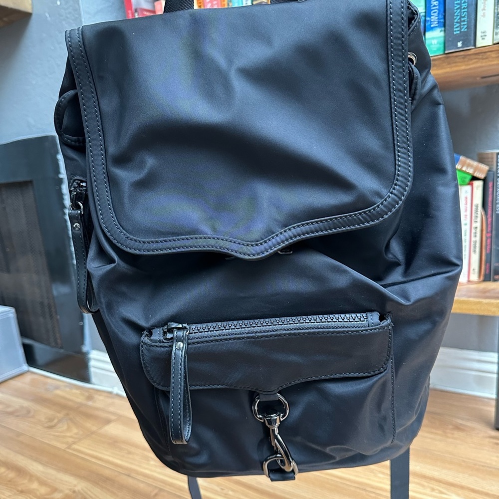 Rebecca Minkoff Black Nylon Backpack